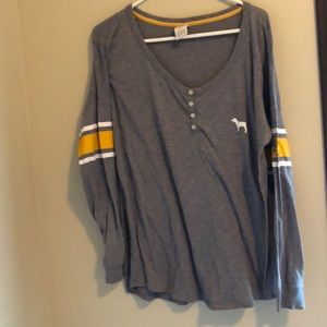 Victoria secret pink Henley large